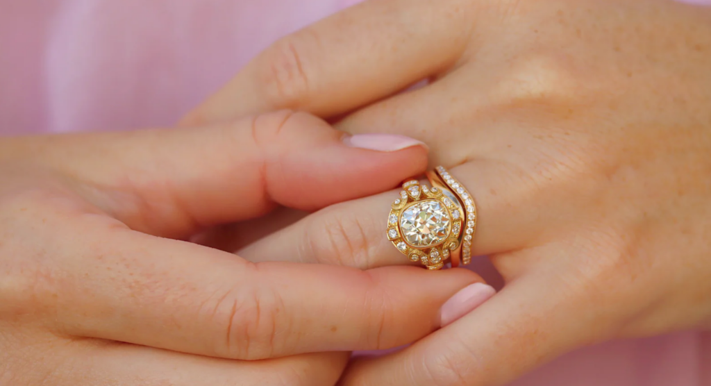 croghans jewel box modern gold engagement rings in charleston sc