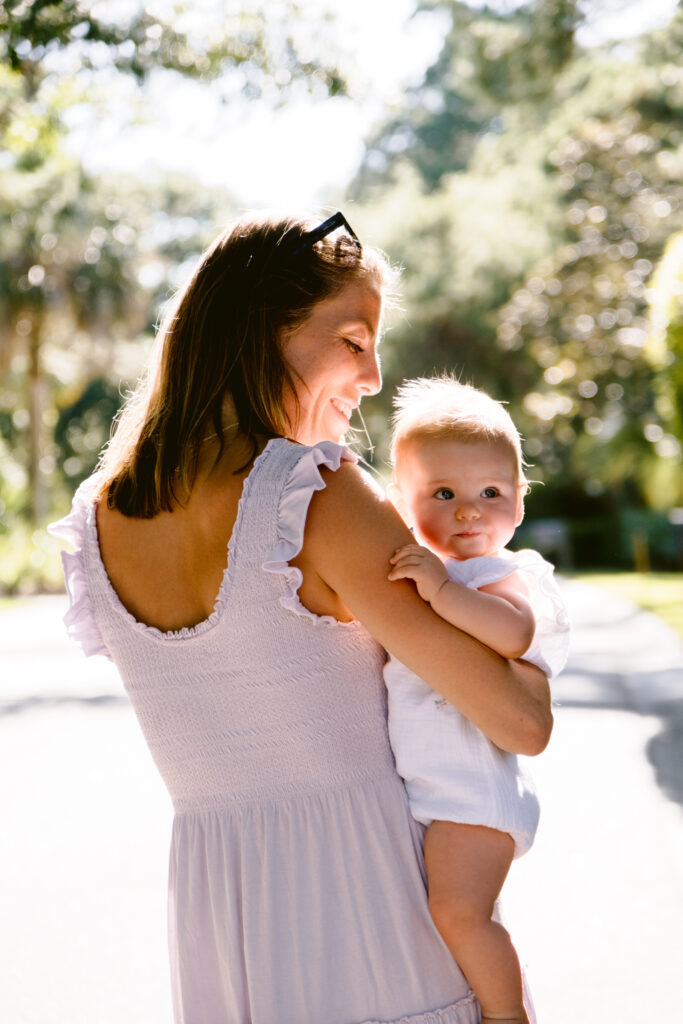 family photography kiawah black and whiite candid family photography charleston sc