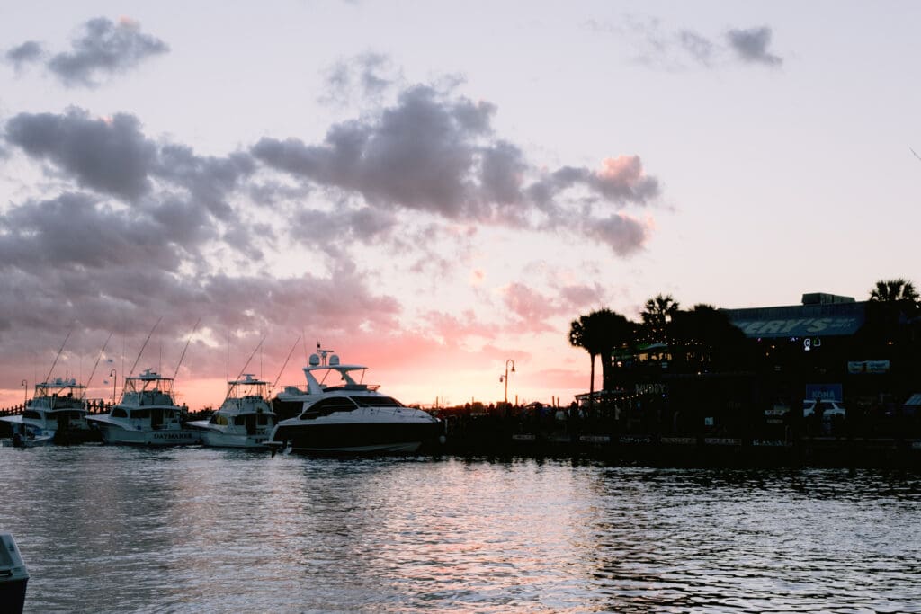 charleston documentary wedding photographer candid couple on boat